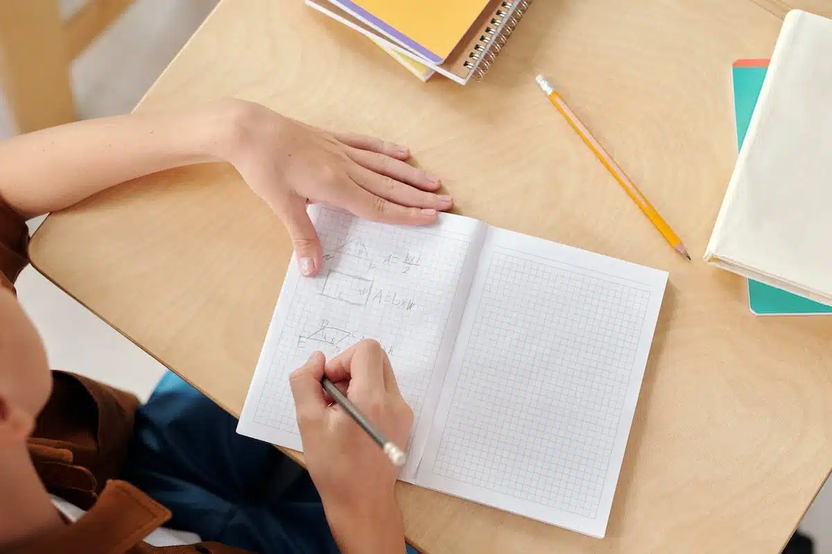 cahier  écriture