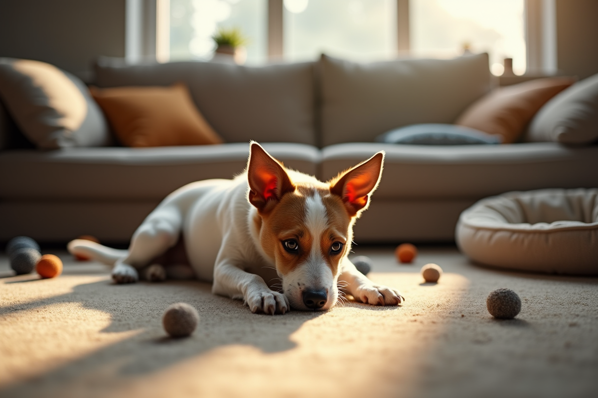 chien anxiété
